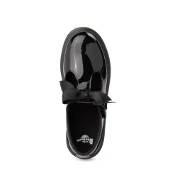 Dr. Martens Polley II Bow Mary Jane Shoe - Big Kid - Black