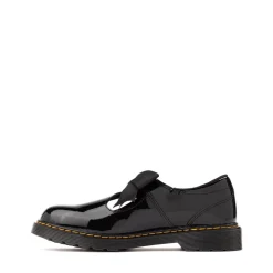 Dr. Martens Polley II Bow Mary Jane Shoe - Big Kid - Black