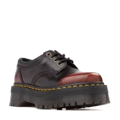 Dr. Martens 8053 Quad Platform Casual Shoe - Cherry Red