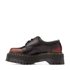 Dr. Martens 8053 Quad Platform Casual Shoe - Cherry Red