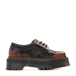 Dr. Martens 8053 Quad Platform Casual Shoe - Cherry Red