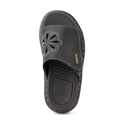 Dr. Martens Zebzag Dunnet Slide Sandal - Black