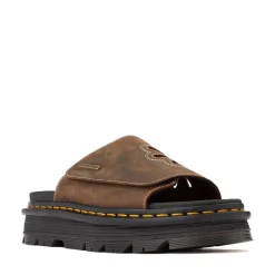 Dr. Martens Zebzag Dunnet Slide Sandal - Dark Brown