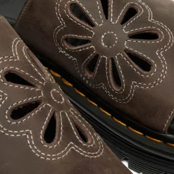 Dr. Martens Zebzag Dunnet Slide Sandal - Dark Brown
