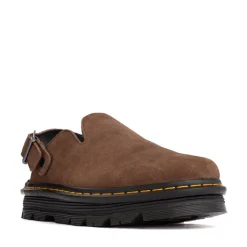 Dr. Martens Zebzag Slingback Platform Mule - Dark Brown
