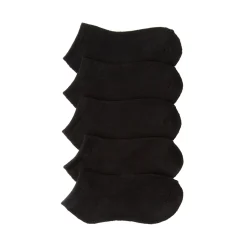 Footie Socks 5 Pack - Little Kid - Black
