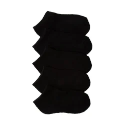 Footie Socks 5 Pack - Toddler - Black