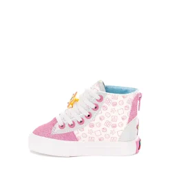 Ground Up Mario Princess Hi Sneaker - Toddler - Light Pink