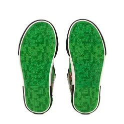 Ground Up Minecraft Creeper Hi Sneaker - Little Kid / Big Kid - Green