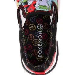 Ground Up Pokémon Slip-On Sneaker - Little Kid / Big Kid - Black / Multicolor