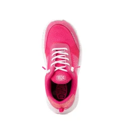 HEYDUDE Sirocco Alta Slip-On Sneaker - Little Kid / Big Kid - Pink / Glitter Shine