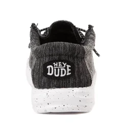 HEYDUDE Wally Casual Shoe - Little Kid / Big Kid - Black / White