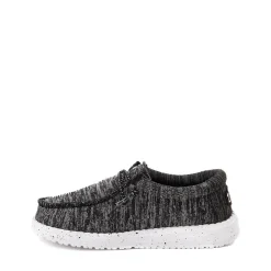 HEYDUDE Wally Casual Shoe - Little Kid / Big Kid - Black / White