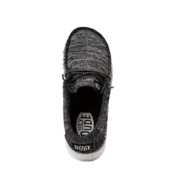 HEYDUDE Wally Casual Shoe - Little Kid / Big Kid - Black / White