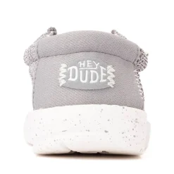 HEYDUDE Wally Casual Shoe - Little Kid / Big Kid - Grey