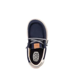 HEYDUDE Wally Everyday Essentials Slip-On Casual Shoe - Baby / Toddler - Dark Navy