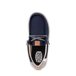 HEYDUDE Wally Everyday Essentials Slip-On Casual Shoe - Little Kid / Big Kid - Dark Navy