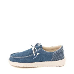 HEYDUDE Wally Funk Casual Shoe - Little Kid / Big Kid - Denim