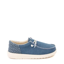 HEYDUDE Wally Funk Casual Shoe - Little Kid / Big Kid - Denim