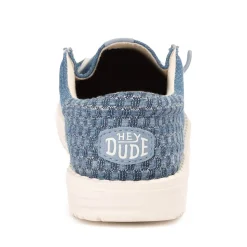 HEYDUDE Wally Funk Casual Shoe - Little Kid / Big Kid - Denim