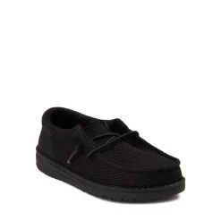 HEYDUDE Wally Funk Casual Shoe - Toddler - Black Monochrome