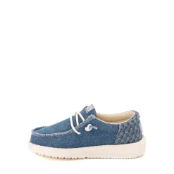HEYDUDE Wally Funk Casual Shoe - Toddler - Denim