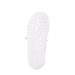 HEYDUDE Wally Summer Linen Casual Shoe - Little Kid / Big Kid - White / Stone Grey