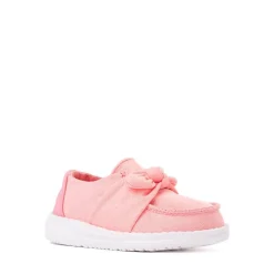 HEYDUDE Wendy Bow Slip-On Casual Shoe - Baby / Toddler - Stardust Pink