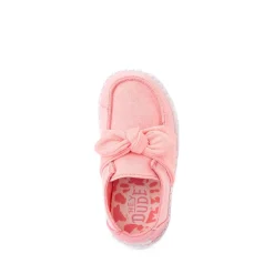 HEYDUDE Wendy Bow Slip-On Casual Shoe - Baby / Toddler - Stardust Pink