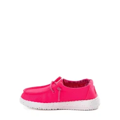 HEYDUDE Wendy Slip-On Casual Shoe - Toddler - Neon Pink