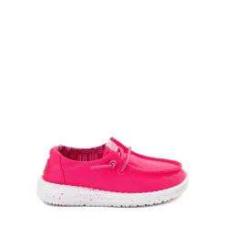 HEYDUDE Wendy Slip-On Casual Shoe - Toddler - Neon Pink