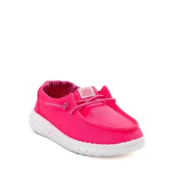 HEYDUDE Wendy Slip-On Casual Shoe - Toddler - Neon Pink