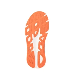 HOKA Rincon 4 Athletic Shoe - Big Kid - Frost / Neon Yuzu