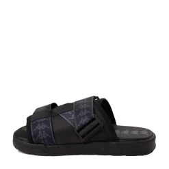 Kappa 222 Banda Mitel 1 Slide Sandal - Black / Gray