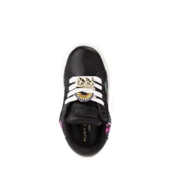 Kurt Geiger Mini Laney Charm Sneaker - Toddler - Black / Multicolor