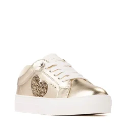 Kurt Geiger Mini Luckson Heart Sneaker - Little Kid / Big Kid - Gold