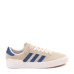 Mens adidas Busenitz Vulc II Skate Shoe - Crystal White / Team Royal Blue / Gold Metallic
