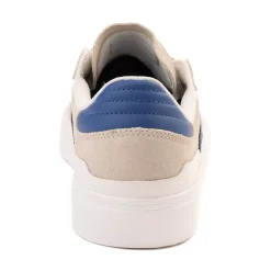Mens adidas Busenitz Vulc II Skate Shoe - Crystal White / Team Royal Blue / Gold Metallic