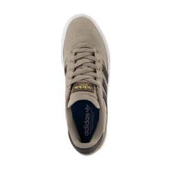 Mens adidas Busenitz Vulc II Skate Shoe - Silver Pebble / Carbon