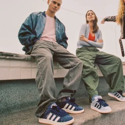 Mens adidas Campus '00s Athletic Shoe - Night Indigo / Cloud White / Off White