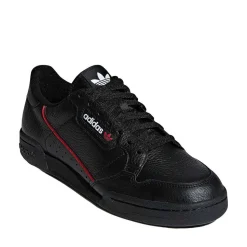 Mens adidas Continental 80 Athletic Shoe - Core Black / Scarlet / Collegiate Navy