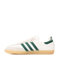 Mens adidas Samba OG Athletic Shoe - Cloud White / Collegiate Green / Gum