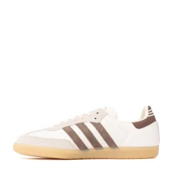 Mens adidas Samba OG Athletic Shoe - Cloud White / Earth Strata / Gum