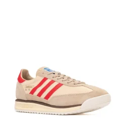 Mens adidas SL 72 RS Athletic Shoe - Magic Beige / Pure Ruby / Sand Strata
