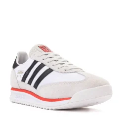 Mens adidas SL 72 RS Athletic Shoe - White / Core Black / Grey