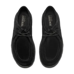 Mens Clarks Meare Walla Casual Shoe - Black