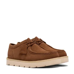 Mens Clarks Meare Walla Casual Shoe - Cola