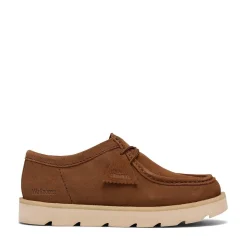 Mens Clarks Meare Walla Casual Shoe - Cola