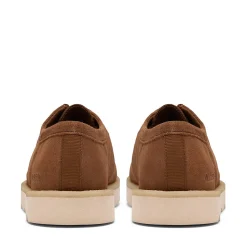 Mens Clarks Meare Walla Casual Shoe - Cola