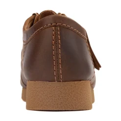 Mens Clarks Wallabee EVO Casual Shoe - Beeswax